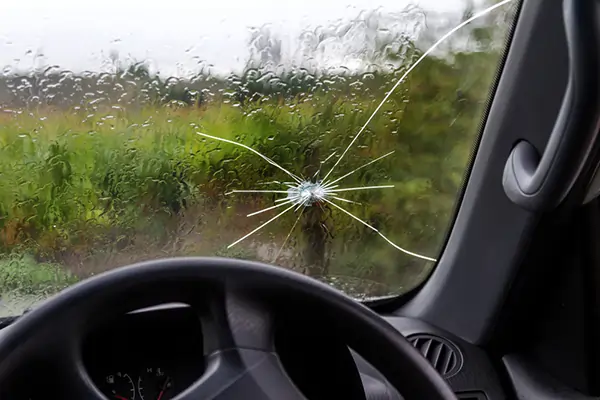 When is it no longer possible to repair the windshield?